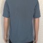 Lacoste Polo SPORT Shirt Mens Medium Gray 1/4 Zip Collar Short Sleeve Top Size 4