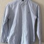 RALPH LAUREN Boys Shirt Oxford Button Down size 12 Blue White Stripe
