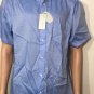 Daniel Cremiuex Signature Mens Casual Button Down Shirt Blue Sz L