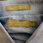 Daniel Cremiuex Signature Mens Casual Button Down Shirt Blue Sz L