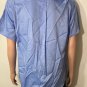 Daniel Cremiuex Signature Mens Casual Button Down Shirt Blue Sz L