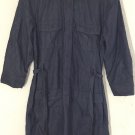 J. Crew Women's Chambray Denim Roll Tab Sleeve Shift Shirt Belt Dress Blue Sz S
