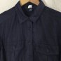 J. Crew Women's Chambray Denim Roll Tab Sleeve Shift Shirt Belt Dress Blue Sz S