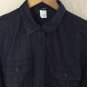 J. Crew Women's Chambray Denim Roll Tab Sleeve Shift Shirt Belt Dress Blue Sz S