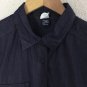 J. Crew Women's Chambray Denim Roll Tab Sleeve Shift Shirt Belt Dress Blue Sz S