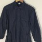 J. Crew Women's Chambray Denim Roll Tab Sleeve Shift Shirt Belt Dress Blue Sz S