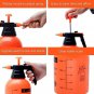 Garden Pump Pressure Sprayer, Easy Hand Sprayer Bottle, 2 Liter Lawn Spray