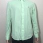 Ralph Lauren Mens Oxford Button UP Knit Long Sleeve Green Shirt size M