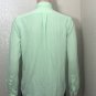 Ralph Lauren Mens Oxford Button UP  Knit Long Sleeve Green Shirt size M