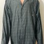 Polo Ralph Lauren Birdseye Cotton Mens plaid Sleepwear Top Pajamas Shirt Sz L