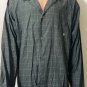 Polo Ralph Lauren Birdseye Cotton Mens plaid Sleepwear Top Pajamas Shirt Sz L