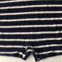 Ralph Lauren Polo Boys Infant Romper Snap Bottom Short Sleeve 18M Blue white
