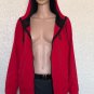 Lauren Ralph Lauren Activewear Sweatshirt Womens  Red Hoodie Sweater size Large