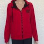 Lauren Ralph Lauren Activewear Sweatshirt Womens  Red Hoodie Sweater size Large
