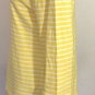 Lauren Ralph Lauren Jean Co. 3/4 Sleeve Womens Yellow Striped Top/Blouse Size XL