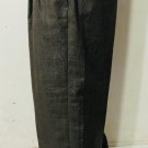 Perry Ellis Portfolio Mens Plaid Multicolor Pleated Cuffed Dress Pants 34x32