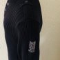 Calvin Klein Jeans Mens Button Mock Neck Black Ribbed Sweater size L
