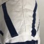 Polo Ralph Lauren Mens XL White Blue Stripe Rugby Short Sleeve Polo Shirt