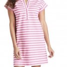 Vineyard Vines Knit Stripes Swing Dress Pink White Sz XS