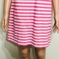 Vineyard Vines Knit Stripes Swing Dress Pink White Sz XS