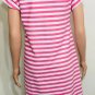Vineyard Vines Knit Stripes Swing Dress Pink White Sz XS