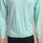 Vineyard Vines Mens Long sleeve Fish Compass Graphic Pocket T-Shirt Blue Sz XS
