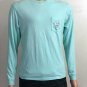 Vineyard Vines Mens Long sleeve Fish Compass Graphic Pocket T-Shirt Blue Sz XS