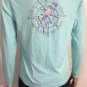 Vineyard Vines Mens Long sleeve Fish Compass Graphic Pocket T-Shirt Blue Sz XS