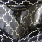 Brooks Brothers 346 Navy & White Belted Geometric Pattern Women's Dress Sz S