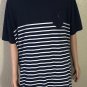 Polo Ralph Lauren Men’s USA S/S T-Shirt Blue/White/Red Stripe • 3XLT