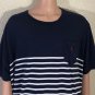 Polo Ralph Lauren Men’s USA S/S T-Shirt Blue/White/Red Stripe • 3XLT