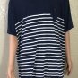 Polo Ralph Lauren Men’s USA S/S T-Shirt Blue/White/Red Stripe • 3XLT