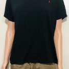 Ralph Lauren Sport Womens Short Sleeve V-Neck Black T-Shirt Sz XL Ralph Lauren Sport Womens Short Sleeve V-Neck Black T-Shirt Sz XL