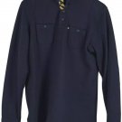 Brooks Brothers Fleece Navy Blue Pullover Boys Sweater Size Large