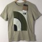 The North Face Graphic Twill Beige Top T-Shirt Girl’s Sz M 10-12