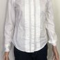 Brooks Brothers 1818 Women’s Tailored Fit Button Up White Blouse Top Sz 2