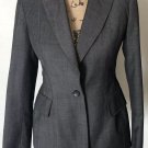 Anne Klein Women's One-button Wear To Work Lined Wool  Blazer Jacket Top  Sz 4P