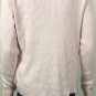 Ralph Lauren Polo Jeans Co. Womens 1/4 Zip Ribbed Flag Logo Sweater Pink Sz XL