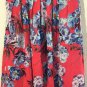 Ellen Tracy Women's Surplice Floral Print Cotton Multicolor Sundress Sz 10