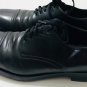 Prada Milano Mens Black Leather Capped Toe Dress Shoes Size 8.5