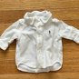 Polo Ralph Lauren Boys Shirt Toddler Top size 6M button-up Long Sleeve White