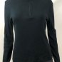 LAUREN Ralph Lauren Black Sweater, Women's Medium, 1/4 Zip Pullover Style