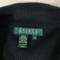 LAUREN Ralph Lauren Black Sweater, Women's Medium, 1/4 Zip Pullover Style