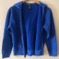 Polo Ralph Lauren Boys Hoodie Sweatshirt Blue Zip Up Size (10-12)