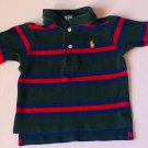 Polo Ralph Lauren Boys Multicolor Polo Shirt Toddler Top size 9M Long Sleeve