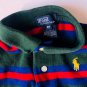 Polo Ralph Lauren Boys Multicolor Polo Shirt Toddler Top size 9M Long Sleeve
