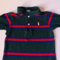 Polo Ralph Lauren Boys Multicolor Polo Shirt Toddler Top size 9M Long Sleeve
