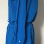 Lauren Ralph Lauren Womenâs Drawstring Blue Shirt Dress Sz 10P