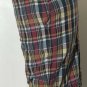Rare Polo Ralph Lauren Mens Reversible Chinos Plaid Shorts 30 Navy