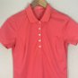 Nike Golf Dri Fit Women&acirc;��s 5 Button Short Sleeve Polo Shirt Size Small